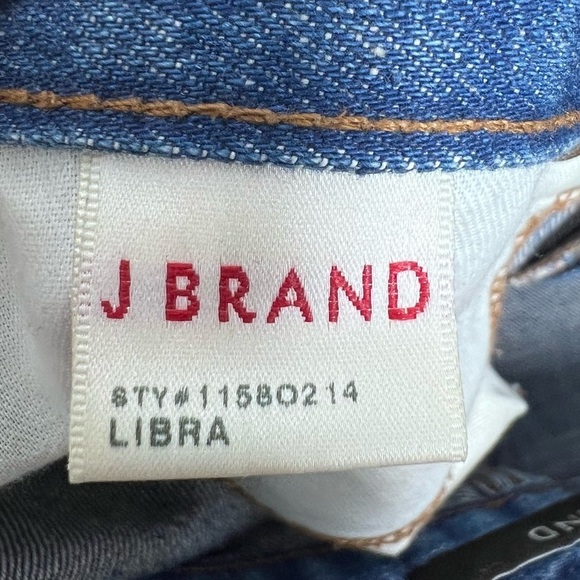 JBRAND Libra Cut off denim shorts size 25 - Picture 2 of 5